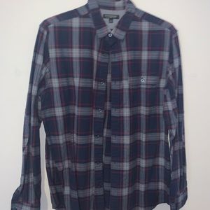 Banana Republic Luxe Flannel  Slim Fit, Large